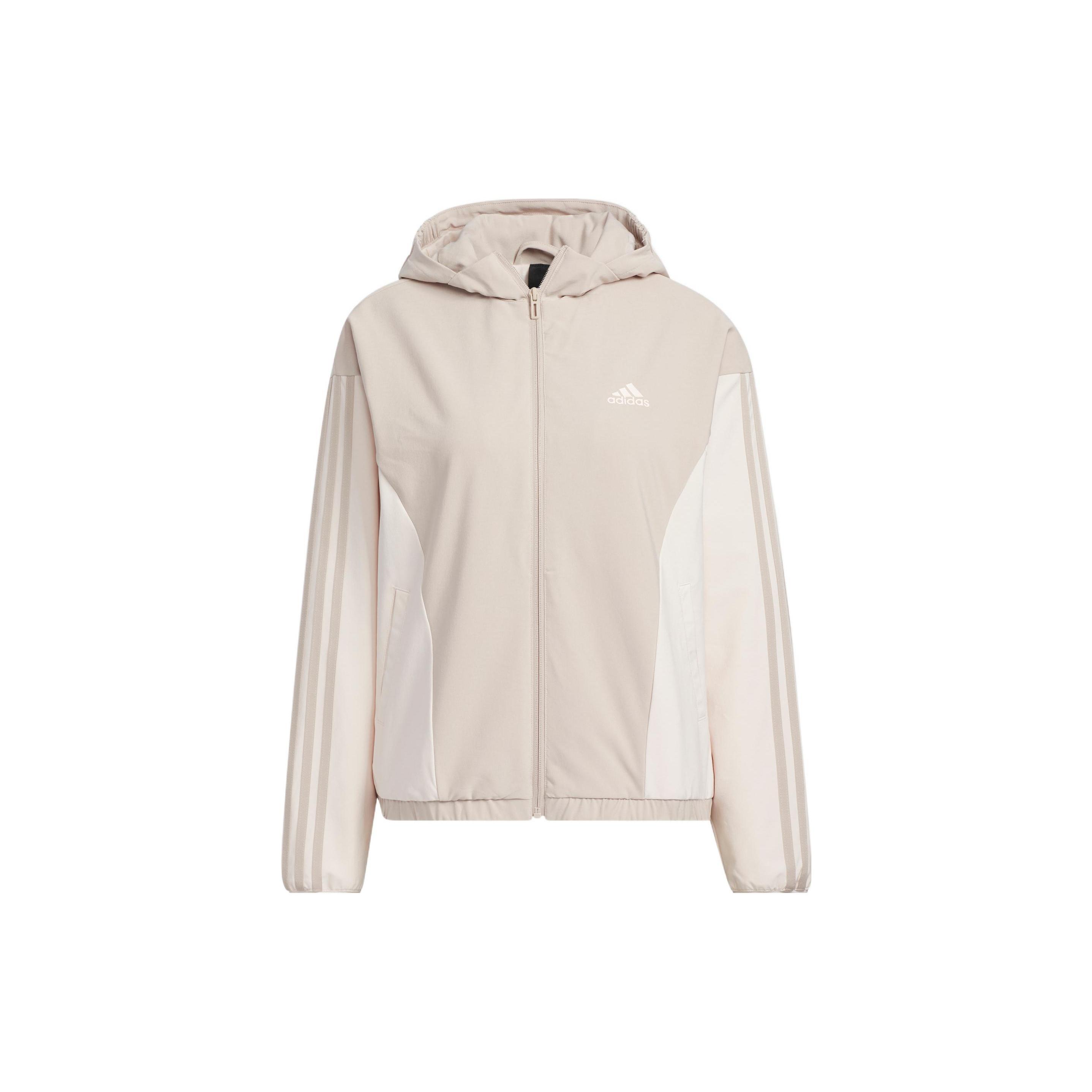 (WMNS) adidas Must Haves Woven Jackets Beige Women s HY2881 L