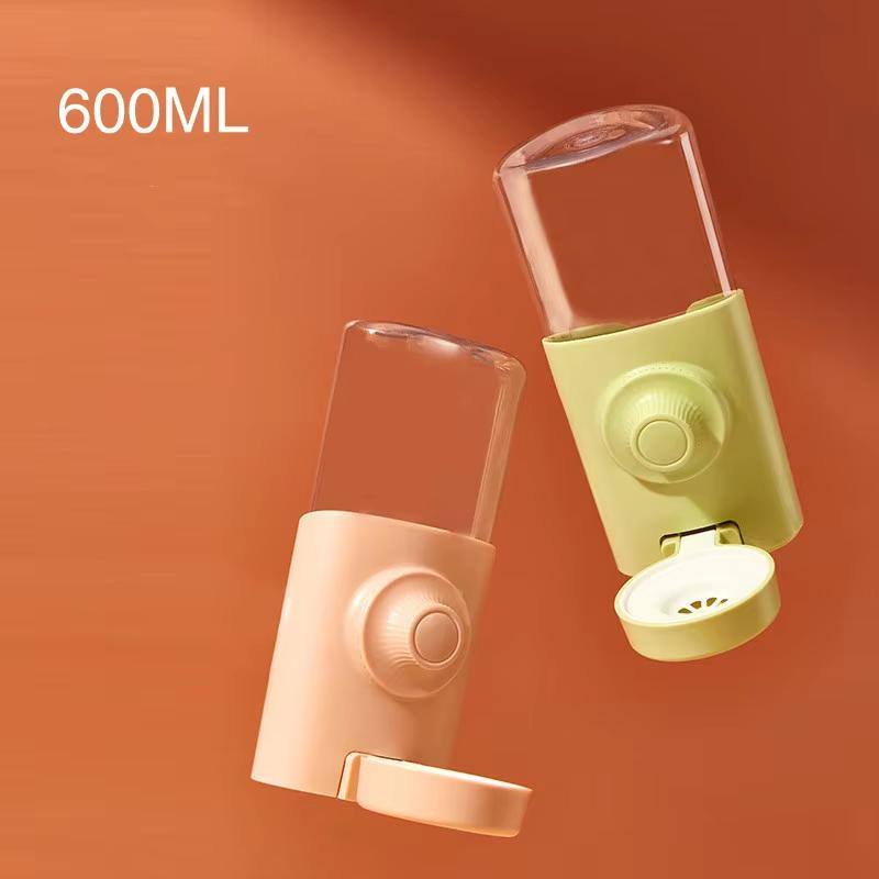 500ML Pet Chinchilla Hanging Feeding Waterer Easy Install Pigeon Rabbit Small Animal Automatic Feeding Water Bowl Pet Products