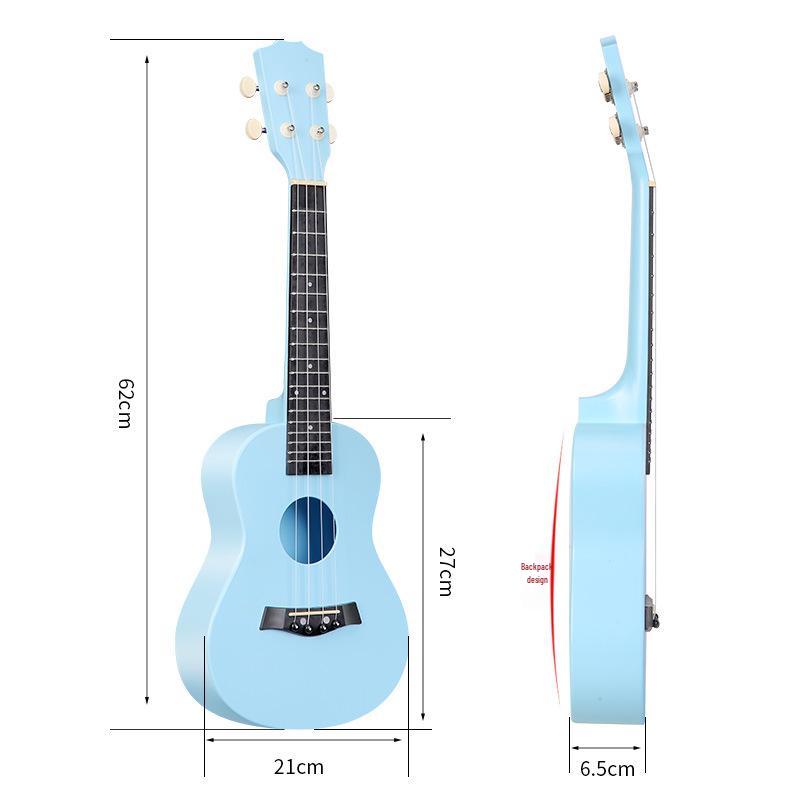 23-inch Beginner Children's Ukulele, Small Four-String Guitar, New Plucked Instrument