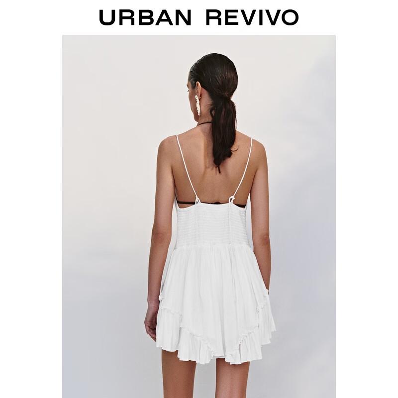 UR 2025 Autumn Ruffled Skort Romper