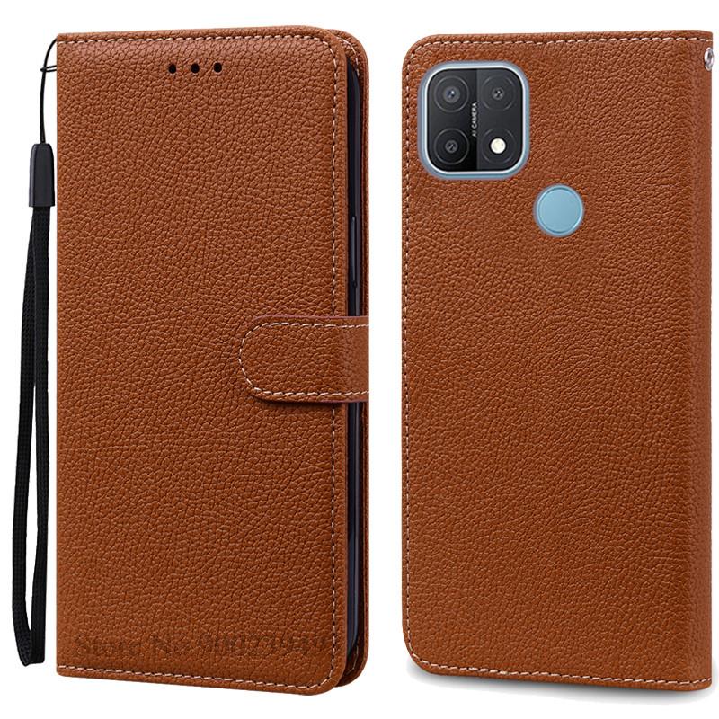 For OPPO A15 Case OPPO A15S Cover Silicone Wallet Flip Cover For OPPO A15 CPH2185 A15S CPH2179 Phone Case Leather Coque Fundas