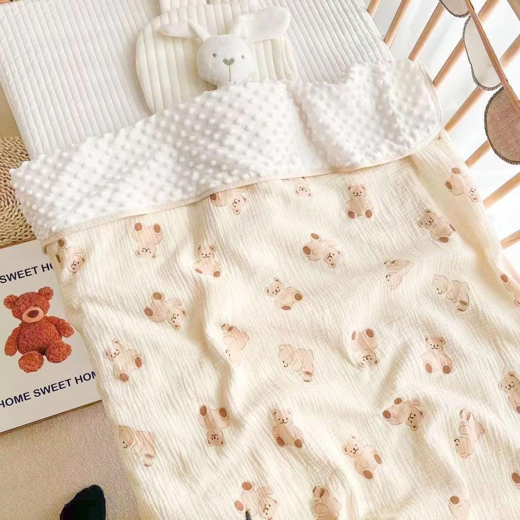 Baby Swaddle Blanket With Cotton Filling For Newborns And Infant Sleep Comfort