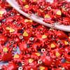 2/5pcs Red Crab/Lobster Charms For Jewelry Making Supplies Ocean Animal Pendants Glass/Enamel DIY Earrings Keychain Beach Charm