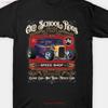 Old School Rods Speed Shop Vintage Style Hot Rod Car Design T Shirt Vintage Comfortable Graphic Versatile Stylish