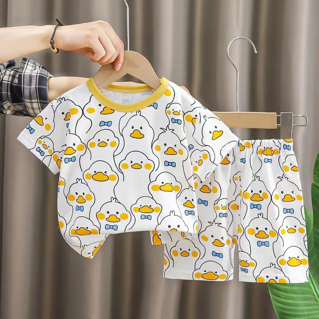 Kids Clothes Children's Sets Boys Girl T-shirt Shorts 2PCS Summer Cotton Short Sleeve Baby Children Clothing Toddler Suit