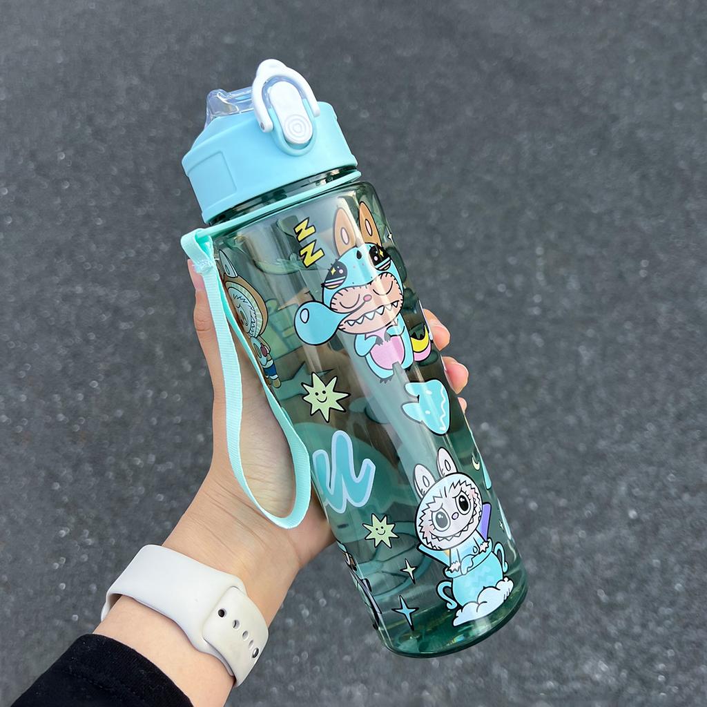 Søt barnestråkopp Høyverdig student med snor Vannkopp