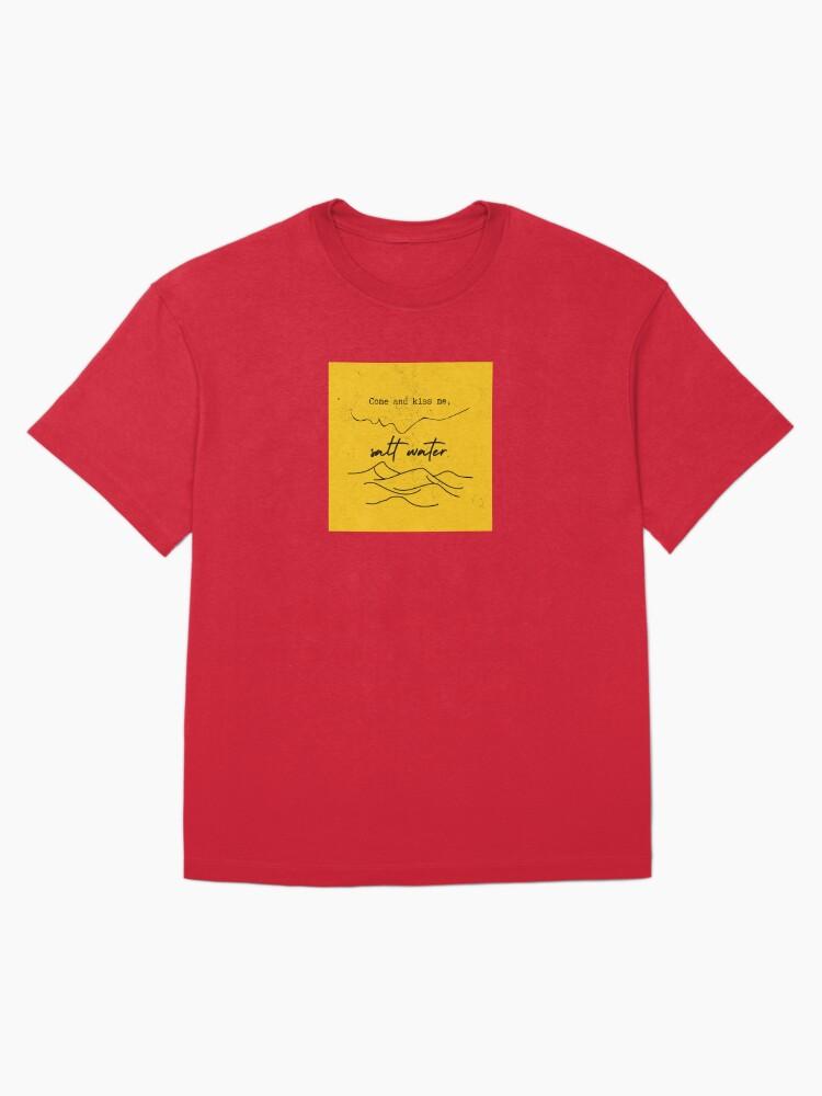Ed Sheeran Salt Water - Ed Sheeran (Subtract) Oversized T-Shirt