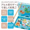 DJECO Fishing Duck Wooden Toy with Magnetic Fishing Game, Montessori Educational Toy for Ages 2, 3, 4, 5, 6, Boys and Girls, Toddlers, Baby Gift,