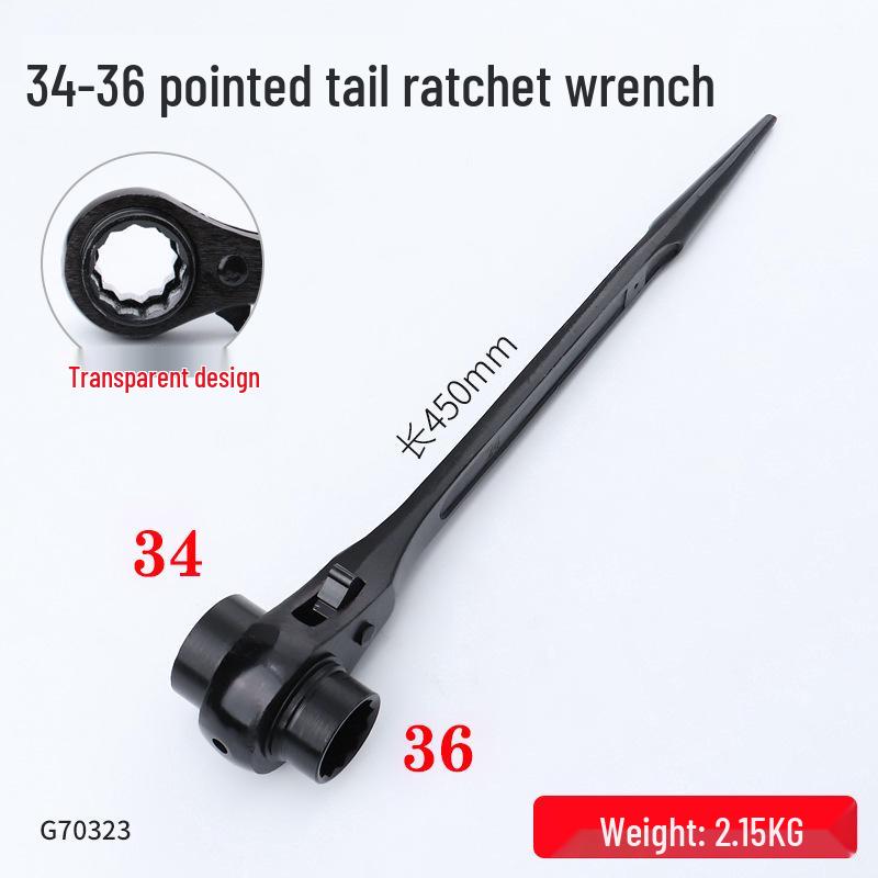 Umschaltbare Knarre mit Schnellwechsel-Torx-Steckschlüsselsatz