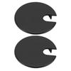 2pcs 35mm Opening Desk Grommet Zinc Alloy Desk Cord Gromme Durable Cable Hole Cover  Computer Desk