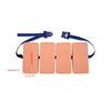 Swim Belt-EVA Back Float Safety Swim Training Belt Swim Floating Waistband Adjustable Comfortable Floating Device