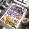 Dog Man Carpet Rug for Living Room Bedroom Home Sofa Decoration,Kids Play Nonslip Floor Mat