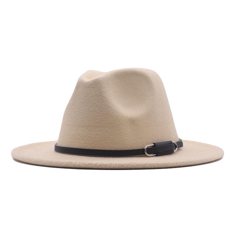 Hot-selling Top Hat, Ethnic Style Cow Label, Western Cowboy Top Hat, Rolled Brim, Retro Riding Hat, Woolen Felt Hat