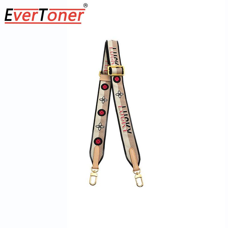 EverToner Adjustable Women Canvas Straps For Crossbody Messenger Shoulder Bag Accessories For Speedy 20 Bag Strap