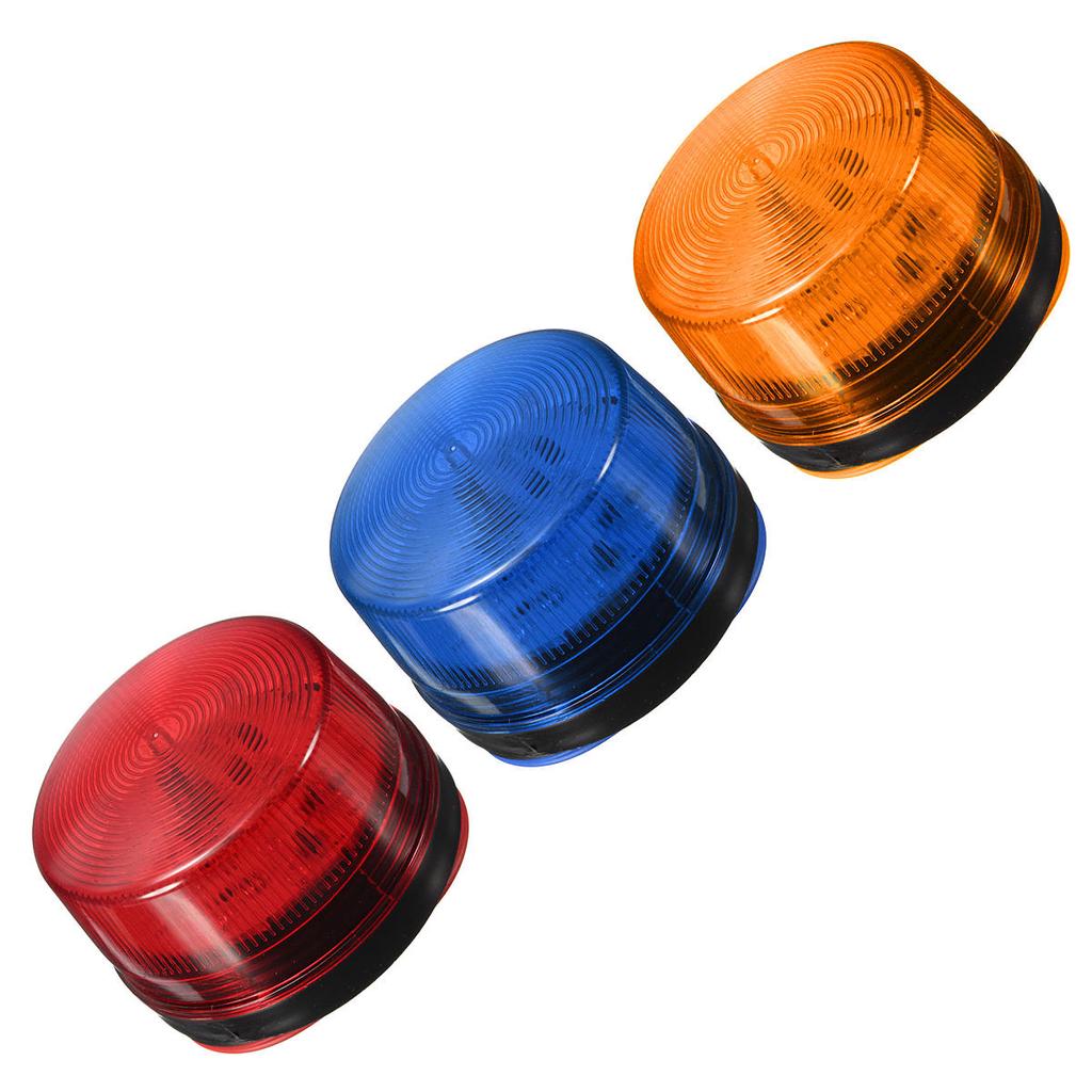 High Quality Waterproof 12V 120mA Safely Security Alarm Strobe Signal Safety Warning Blue Red Orange