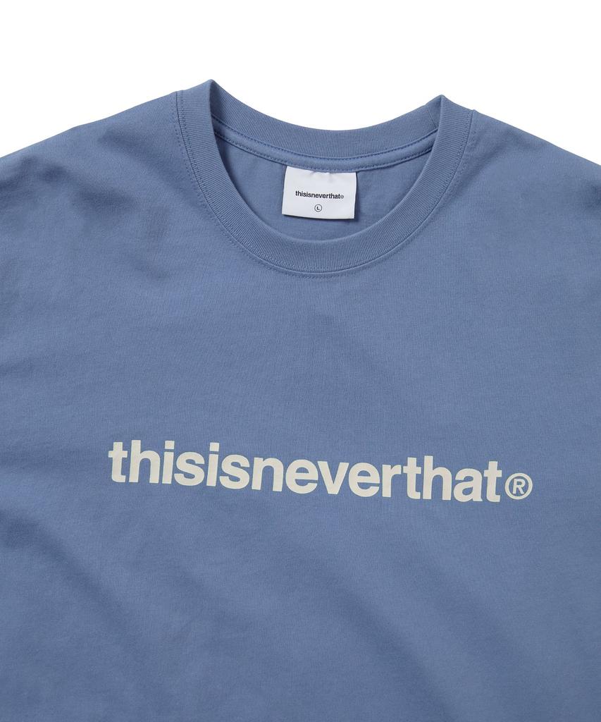 THISISNEVERTHAT T-Logo Tee Steel Blue