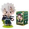 1-12pcs Anime Demon Slayer Blind Box Tanjiro Kamado Nezuko Cartoon Figure PVC Model Ornament Child Christmas Halloween Gift