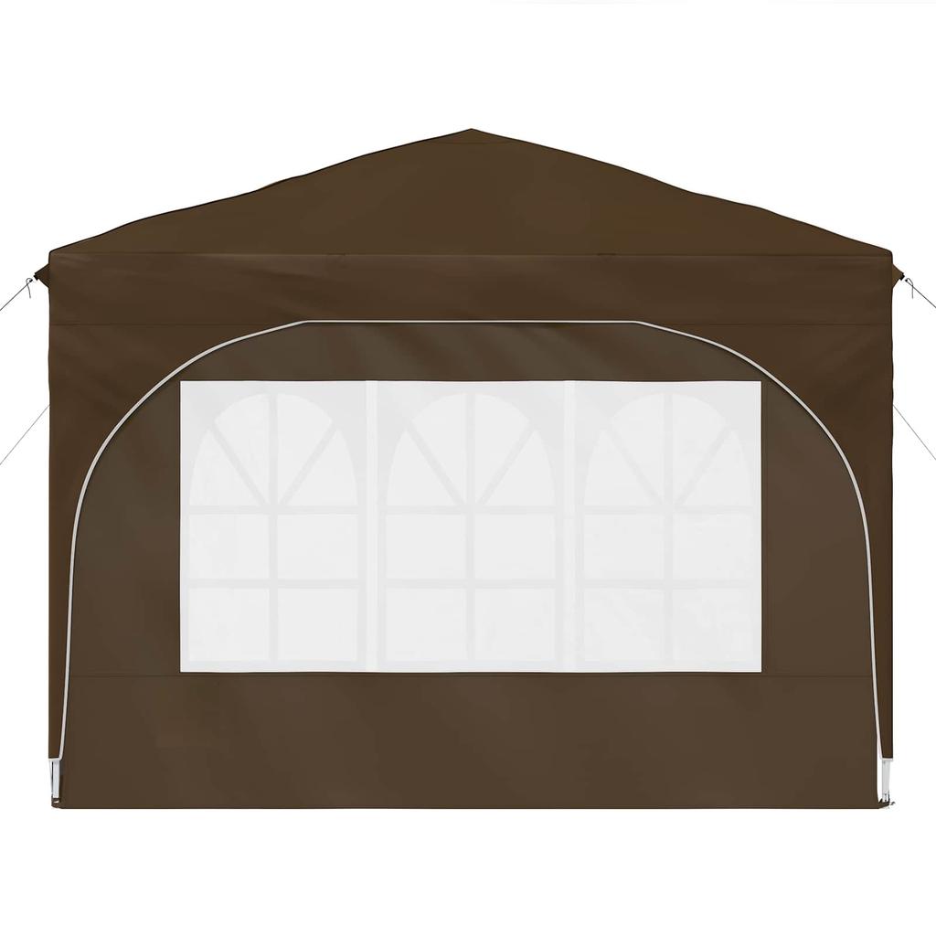 Pop Up Party Tent 290 X 290 X 245 Cm Taupe