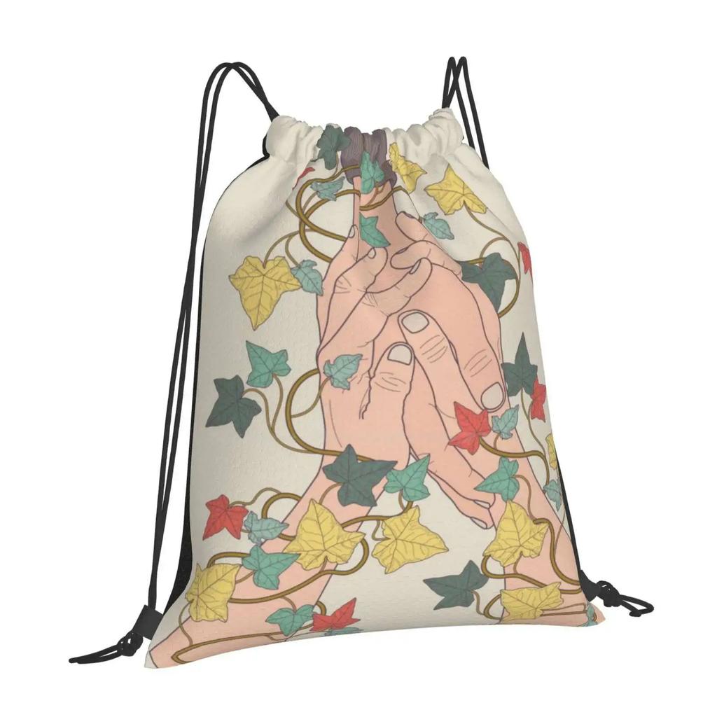 Pay Attention Hot Sale Schoolbag Backpack Fashion Bags Listen Hear Hands Holding Vector Freshinkstain Ivy Love Friendship