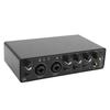 Type C Sound Interface 24 Bit 192 KHz XLR Input 48V Phantasm Power for Recording Streaming Podcasting