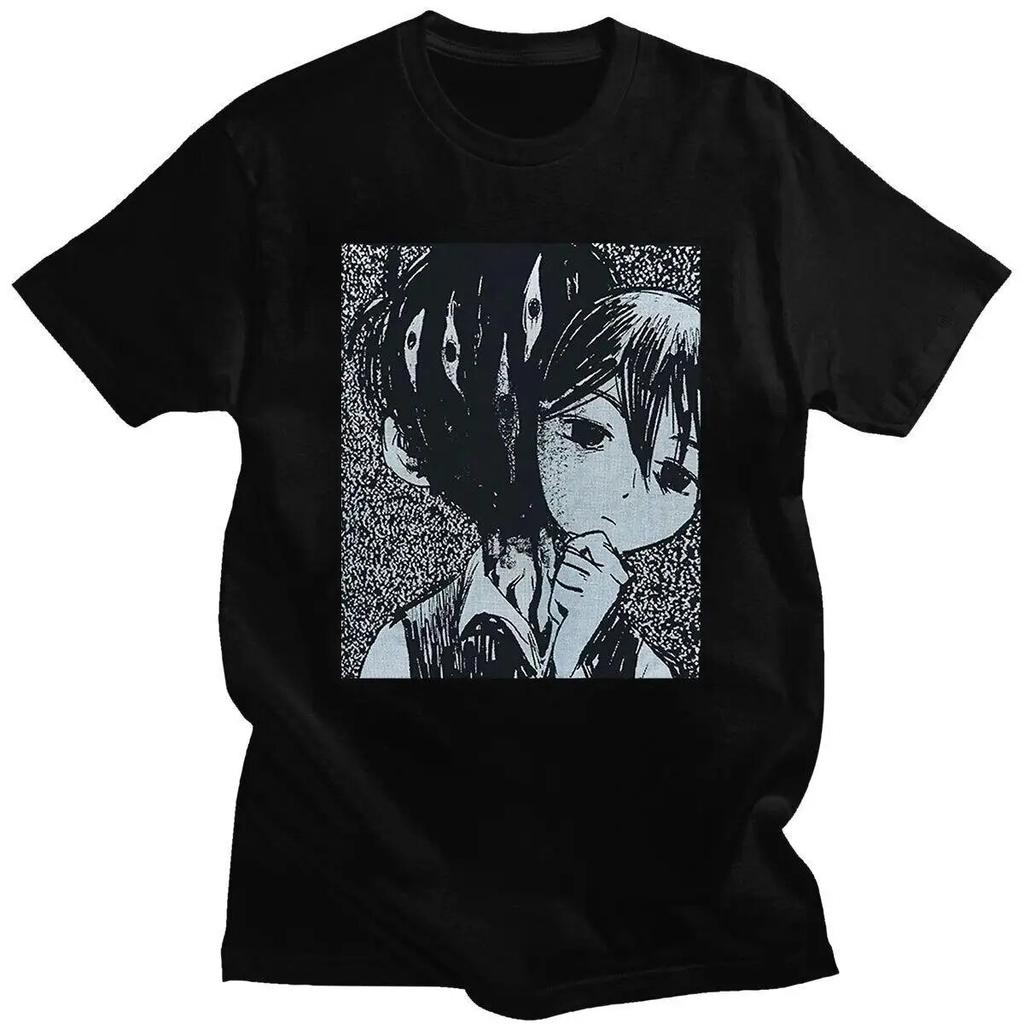Anime Figure Tee Popular Omori T-Shirt Printed T-shirt Hip-pop Casual High Quality Classic Streetwears for Men and Women Short Sleeves
