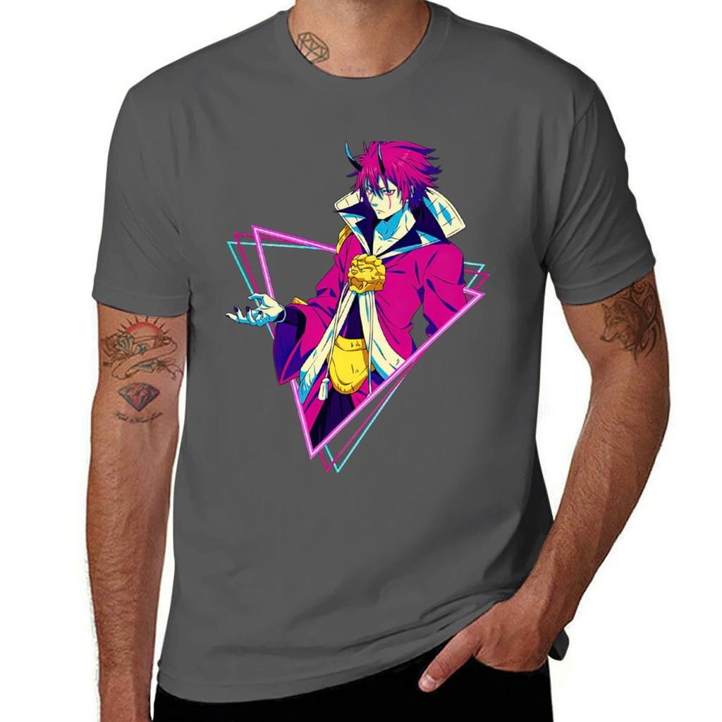 Tensei Shitara Slime Datta Ken Benimaru Tshirt Stylish Graphic Short Sleeve Top