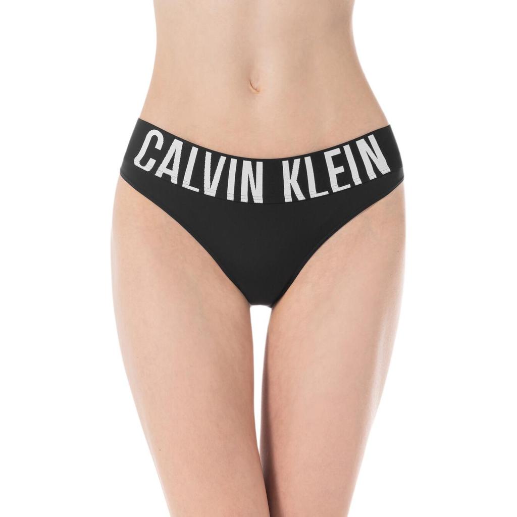 Calvin Klein Storm Gravity Comfortable Minimalist Low Rise Cool Feel Underwear Women Underwear Black QF7792AD-UB1
