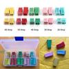 20Pcs Mini Size Car Fuse Kit Tall Low Profile Square Set Fuses 20-60A Case Box Fuse Kit  Vehicle Use