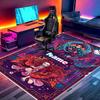 Custom Name Personalized Demon Slayer Anime Print Carpet, Versatile Home Decor Rug, for Playroom, Apartment, Balcony, Entryway, Hallway Gift