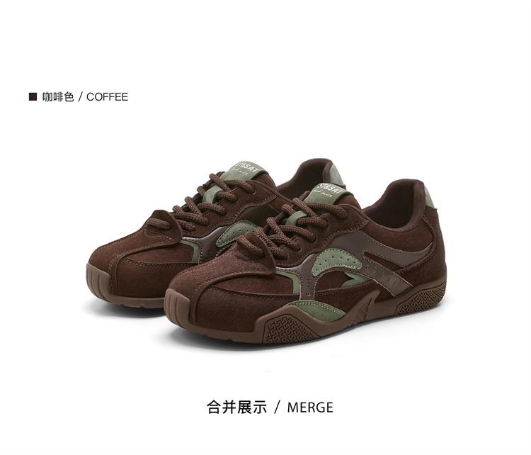 Saturday women's shoes 2025 new autumn retro casual shoes fashionable versatile sports shoes flat and comfortable training shoes