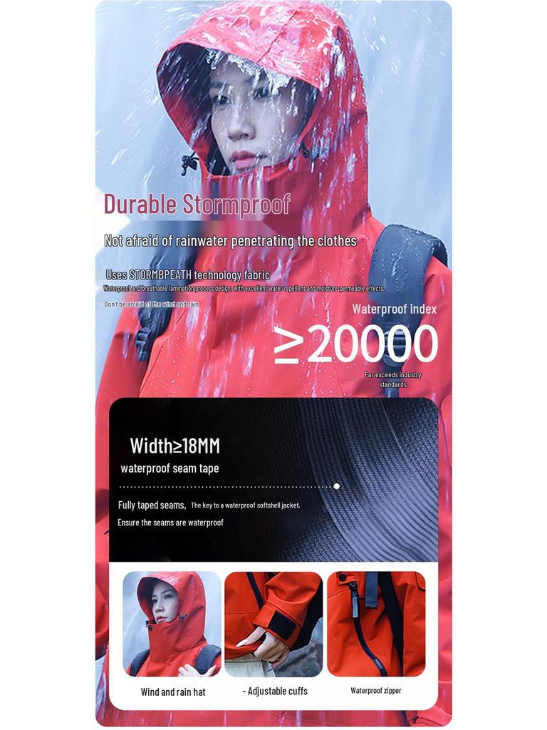 2025 Waterproof Windproof Outdoor Spring Sports Jacket for Couples