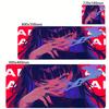 50x100cm Gaming Mousepad Anime Girl Mouse Pad Pc Accessories Keyboard Mat Rubber Anti slip Deskmat Household Desk Protector Mats