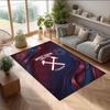 Tappeto in Velluto di Cristallo con Stampa del West Ham United Football, Comodo Assorbente d'Acqua Antiscivolo Tappeto per Pavimenti Interni