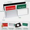 Waterproof Reminder Signs Self Adhesive Door Slider Signs Durable Office Door Sign  Office Room