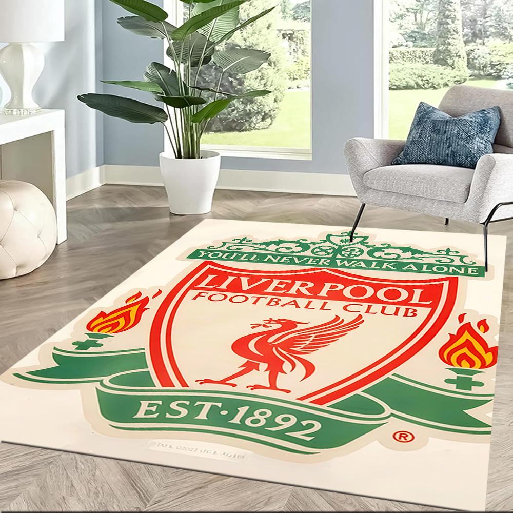 Liverpool Football Club Teppichdesign Für Eingangsbereich Küche Balkon Dekorieren Zimmer Rutschfester Teppich Dekorieren Büros