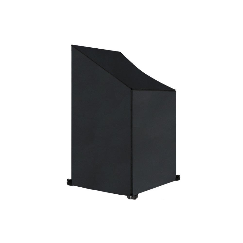 Anti-UV Chair Covers 210D Oxford Fabric Stackable Chair Covers Furniture Protector  Garden Outdoor