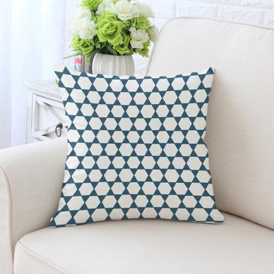 Simple Green Series Patterns Throw Pillow Cover With Short Plush Print Living Room Sofa Decoration Cushion Cover Pillow Covers