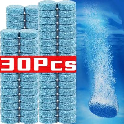 1-100PCS Upgraded Solid Cleaner Car Windscreen Cleaner Effervescent Tablet Auto Glass Cleaning Concentrated Tablets Detergent
