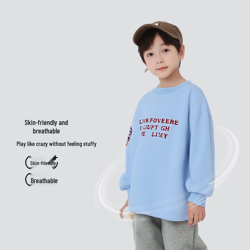 Kids' Pure Cotton Long Sleeve T-Shirt
