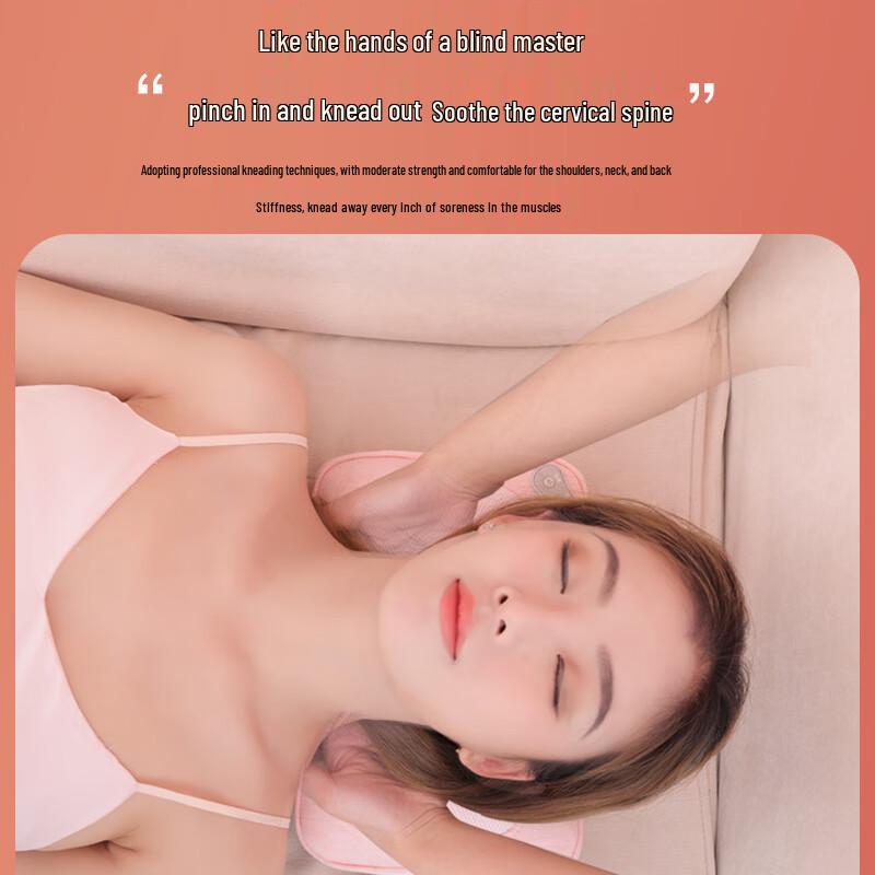 AIVEISI Candy Wireless Cervical Massage Pillow
