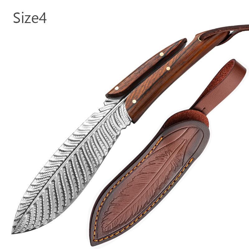 

Кухонный нож из нержавеющей стали для обвалки, нож для барбекю, кемпинга, нож для мясника, шеф-повара, мяса, рыбы, овощей size4