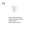 Silicone Rubber Tapered Plug With Hole Food Grade Rubber Stopper for Fermentation Barrel Airlock Valve Brew for Home Beer Bre 7