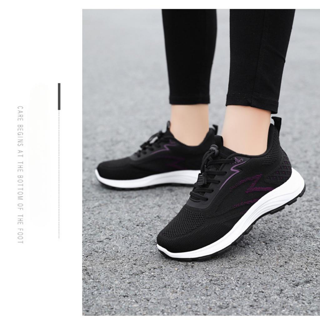 Spring Cotton Mouth Walking Shoes, Sports and Casual Shoes, Women's Shoes