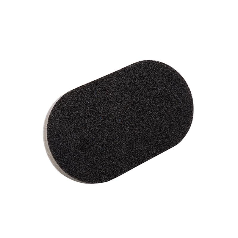 Kitchen cleaning brush household magic wipe emery scouring cloth dishwashing sponge wipe with handle emery sponge wipe