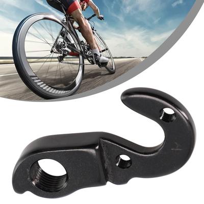 With 2 X Screw Bicycle Tail Hook Bicycle Bike Black