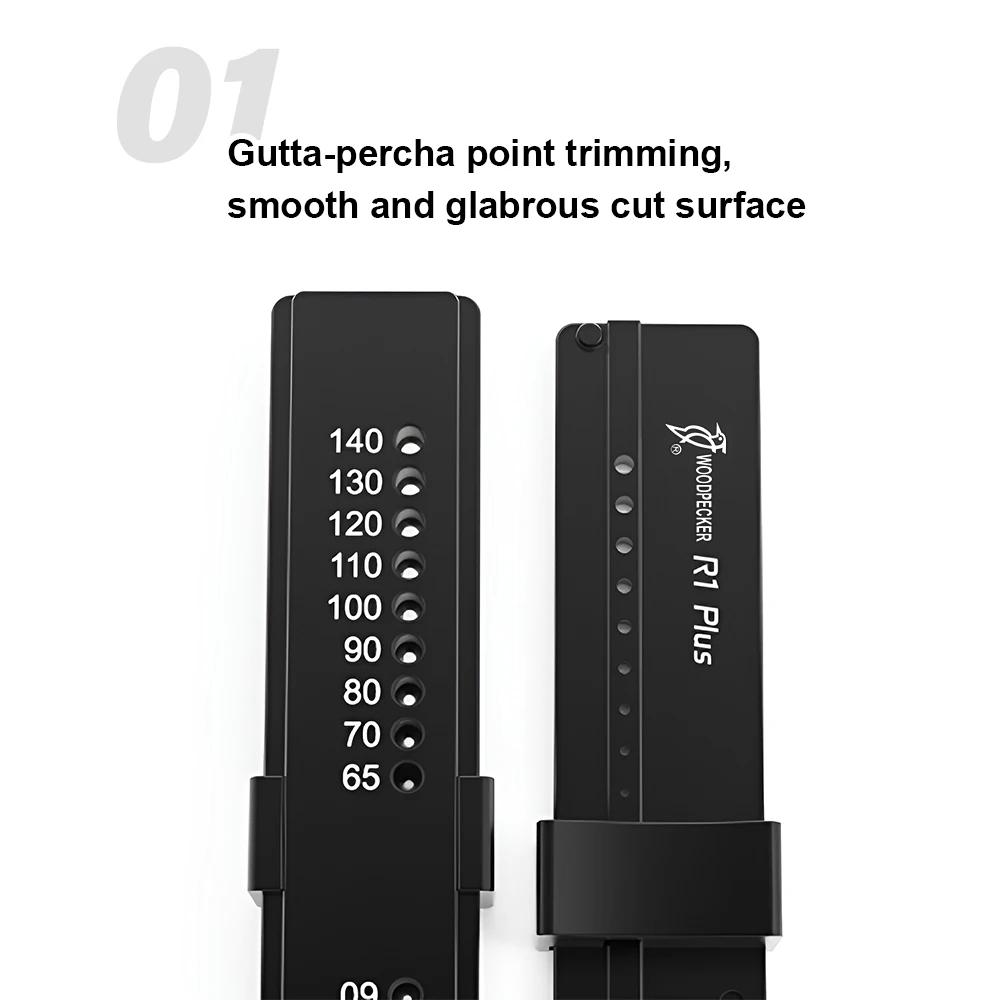 WOODPECKER R1 Plus Dental Instruments Endo Rulers for Gutta Percha Autoclavable Measuring Ruler Span Measure Scale Endodontic