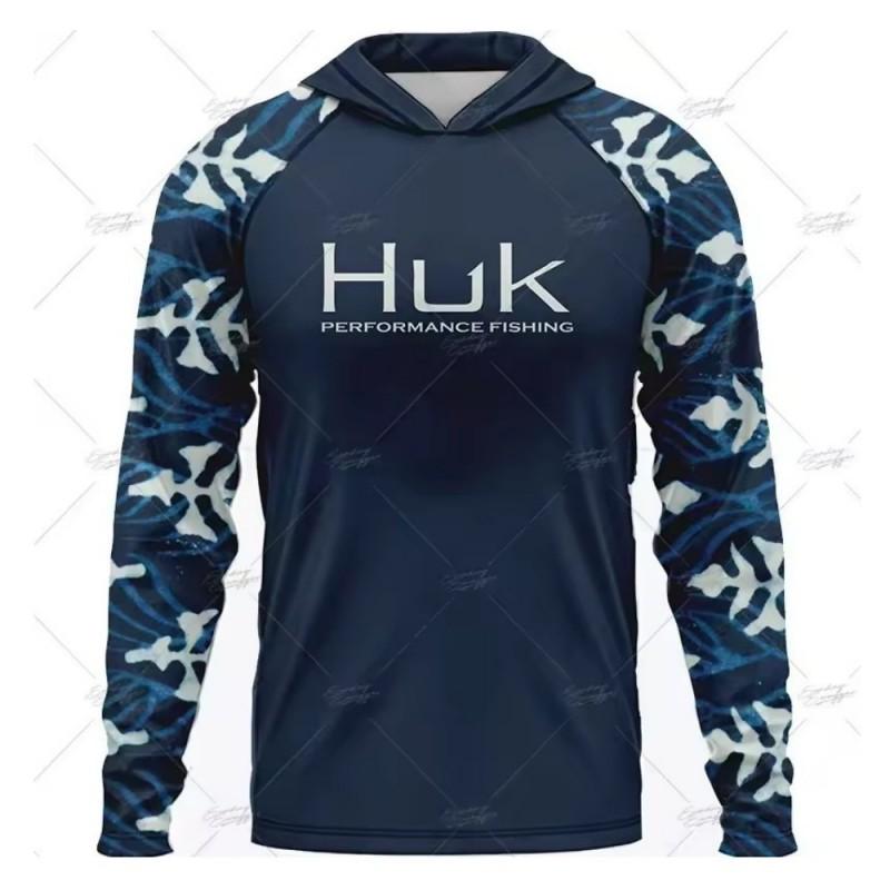 Mens Womens UPF 50 Quick Dry Fishing Hoodie Long Sleeve Sun Protection T-Shirt Summer Outdoor Sports Cycling