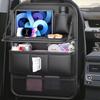 Seat back pocket4 functions 1car storage pockettissue caseseat tablekick guardrear multifunctional in-car large capacity 8 spaces Napa P waterproof
