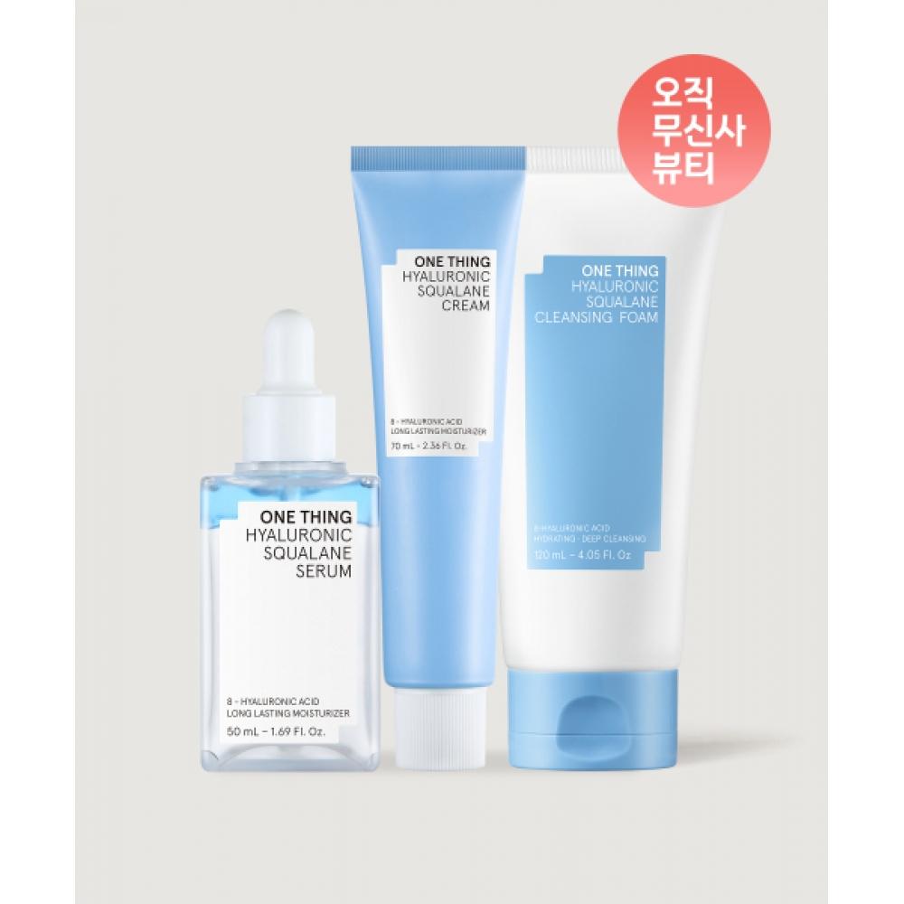 

Onething Moisture Charging Full Set Cleansing Foam 120ml + Serum 50ml + Cream 70ml none