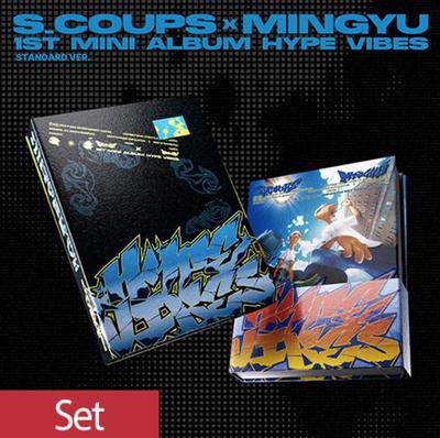 S.COUPS X MINGYU HYPE VIBES 1st Mini Album Set (2 Versions)
